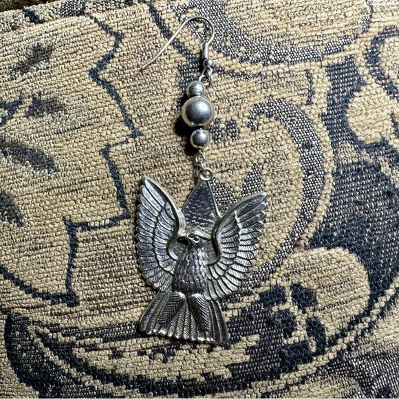 Single silver plated eagle earring From the ‘90’s. - Picture 5 of 7